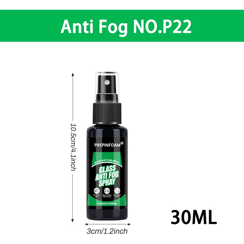 Glass Anti Fog Coating Spray Winter Car Windshield Long Lasting Prevent Fogging Clear Vision Fog Repellent Mirror Clean P22