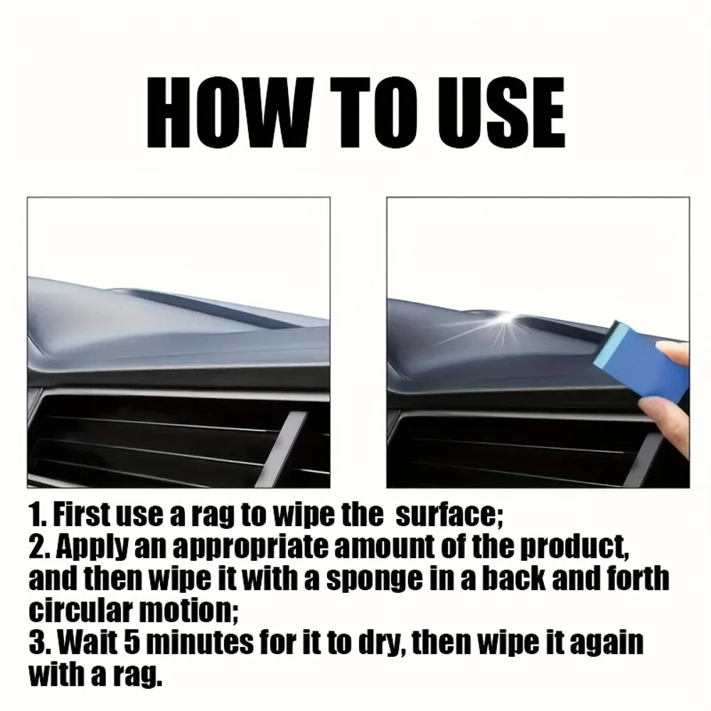 LOORSAN 30g All-in-One Car Scratch Remover - Heavy-Duty Scratch Repair Paste for Automotive, Plastic, -like Glossy Finish, Tyre