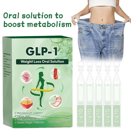 10/5/3Box GLP-1 Oral Solution Metabolism Booster Weight Management Detox Sterile Health Nutrition And Health Care Body Care