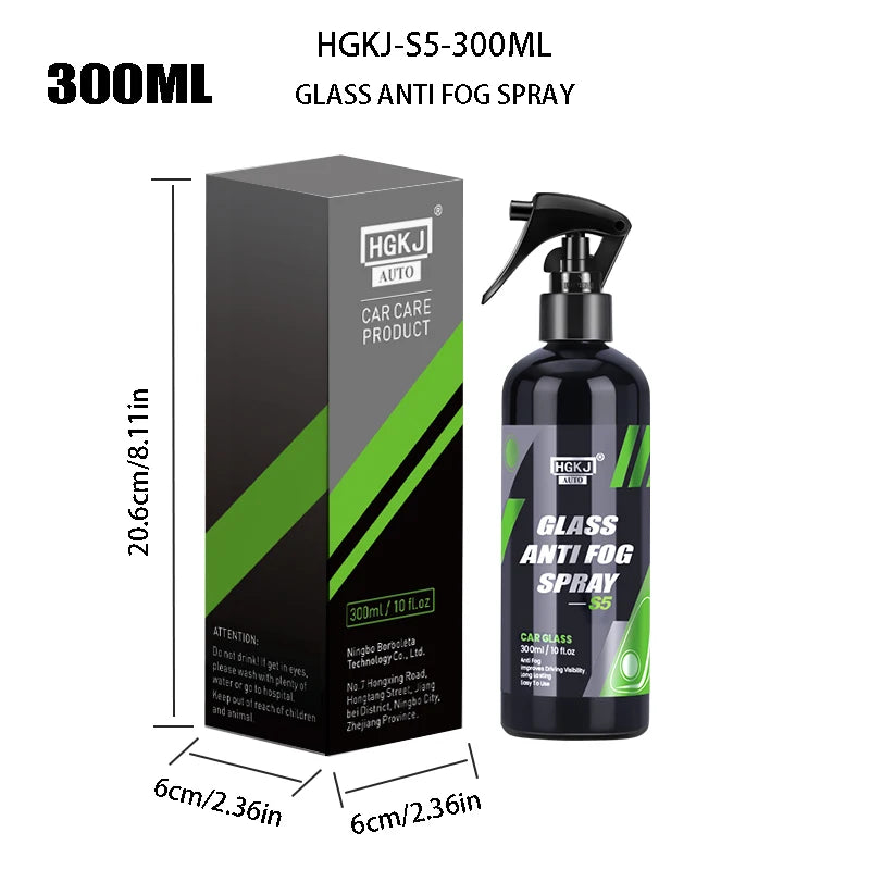 Car Window Anti Fog Spray Liquid Paint Care Polishe Rainproof Anti-Fog Agent Water Car Care Windshield Glass Auto Accessory S5