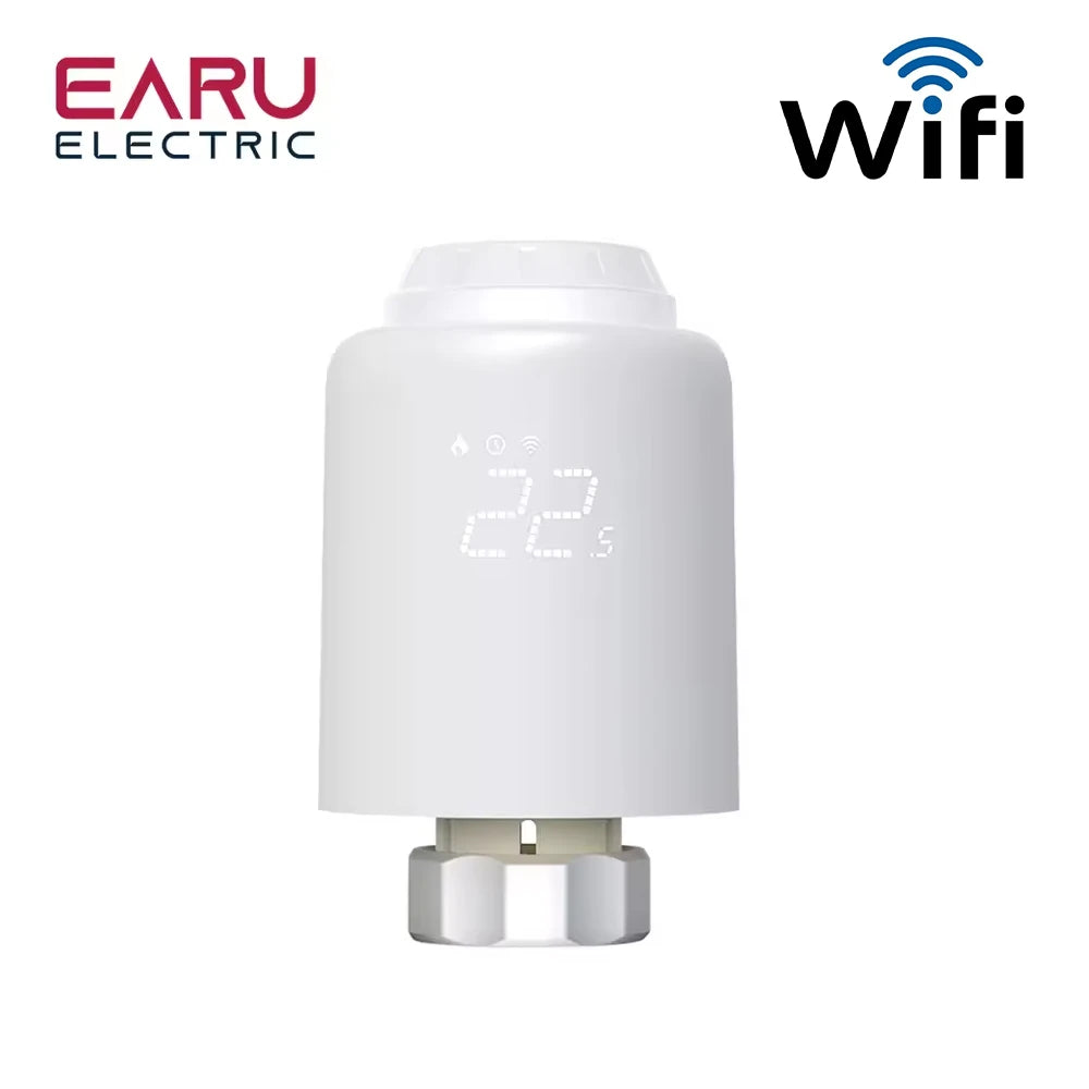 Tuya WiFi ZigBee Smart Thermostat Radiator TRV Programmable Thermostatic Actuator Heating Remote Temperature Controller Alexa