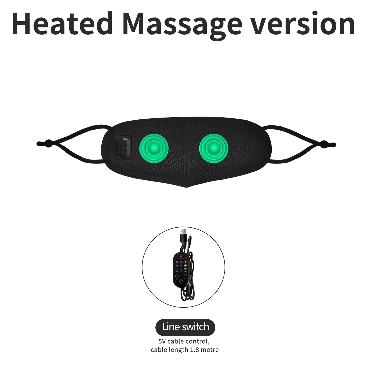 Heat Nose Mask Heated Sinus Relief Heated Nose Face Mask for Sinus and Nasal Beauty Health Brain Stimulator