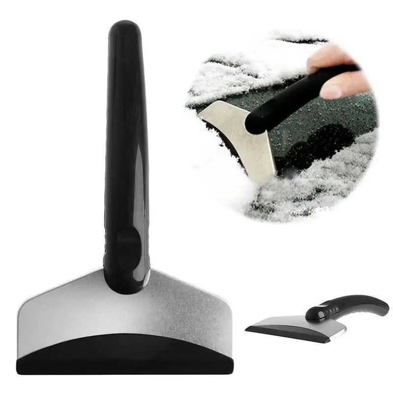 Car Snow Shovel Winter Windshield Defrosting Ice Scraper Tool Stainless Steel Car Windshield Snow Remover Car Accessories