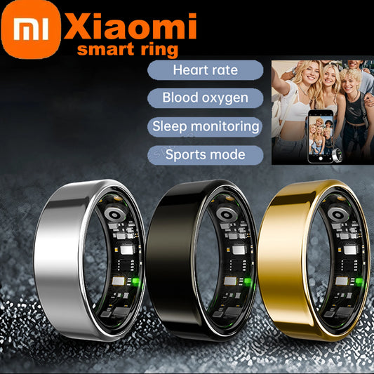 Original Xiaomi Smart Ring for Men Women Take Photo Health Monitor Waterproof Sport SmartRing GPS Track 2025 New Technology RIng
