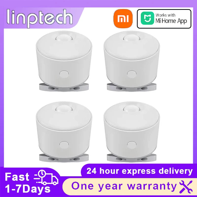 Linptech Human Body Presence Sensor ES3 6M 180° Induction Infrared Pyroelectric Sensor Static Human Body Recognition For Xiaomi