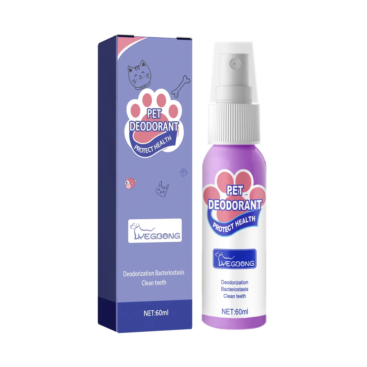 Pet Teeth Cleaning Spray for Dogs Cats Fresh Breath Tartar Remover Prevent Plaque Whitening Oral Care Dental Hygiene Pets Health