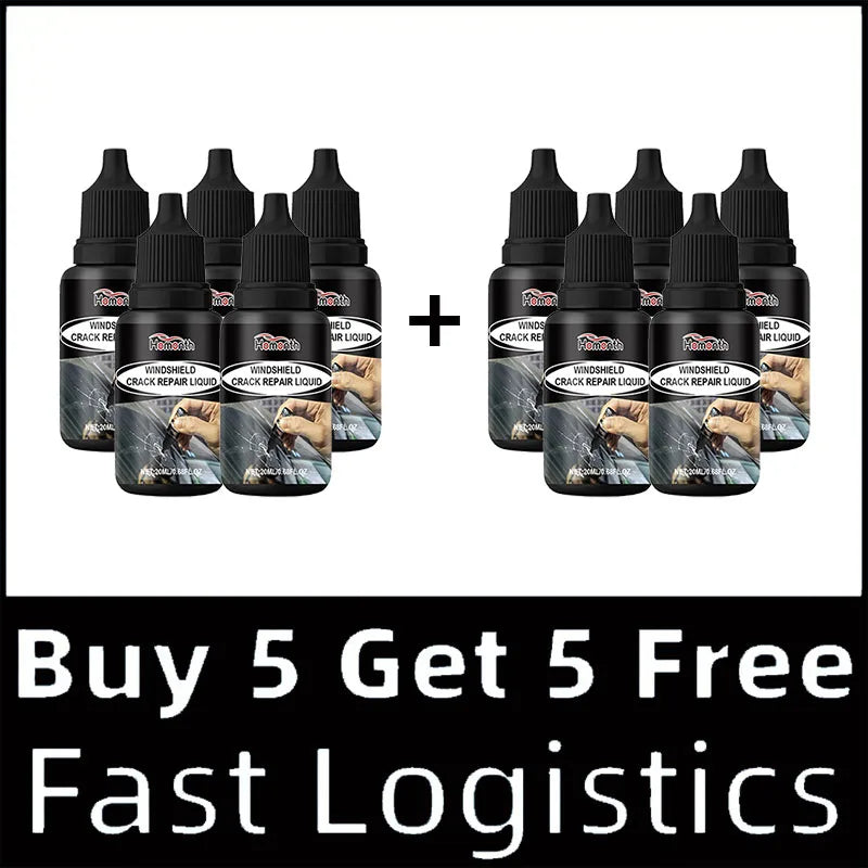 Car Glass Scratch Repair Fluid Agent Set Windscreen Window Glass Nano Scratch Crack CrackResin Repair Agent Tools Auto Accessory