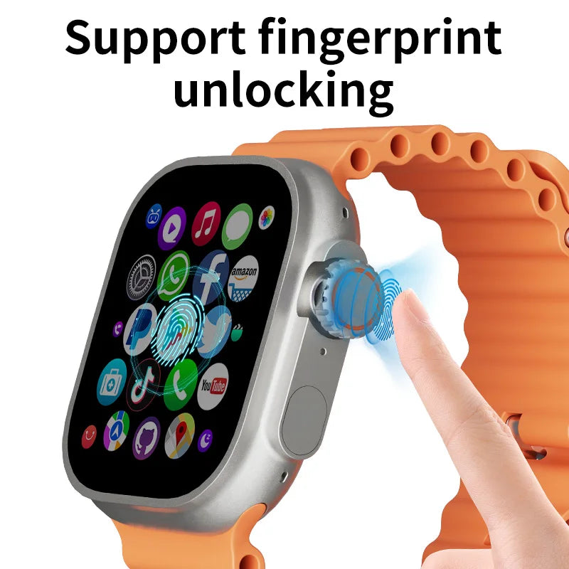 DW100 Pro Updated DW100 Pro Plus + Smartwatch With Touch ID 2.29inch Large Screen Rotary Camera NFC GPS Position WIFI Connect