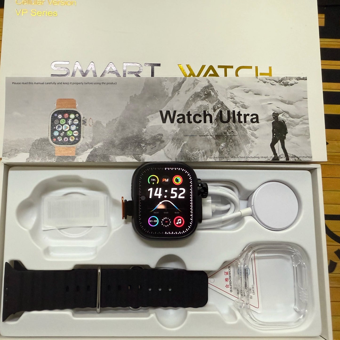 DW100 Pro Updated DW100 Pro Plus + Smartwatch With Touch ID 2.29inch Large Screen Rotary Camera NFC GPS Position WIFI Connect