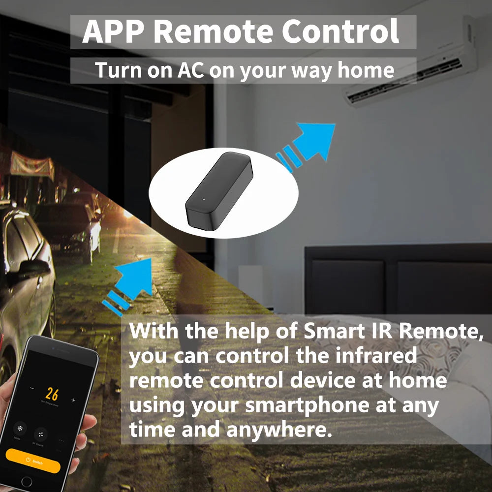 Tuya Zigbee IR Remote Control Smart Universal Infrared for Smart Home Control Works with Google Home Alexa Require Wired Gateway