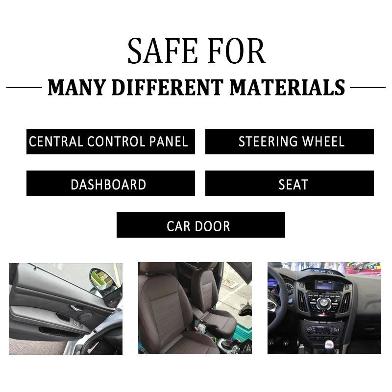 Auto Car Interior Cleaner Cream Natural Odorless Leather Conditioner Balm Universal for All Colors Protect Nourish Car Seats
