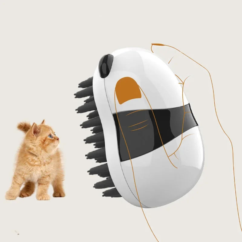 Dog Bathing Brush Pet Massage Brush Shampoo Dispenser Soft Comb Hair Remover Pet Supplies Dog Grooming Wash Cleaning Equipment