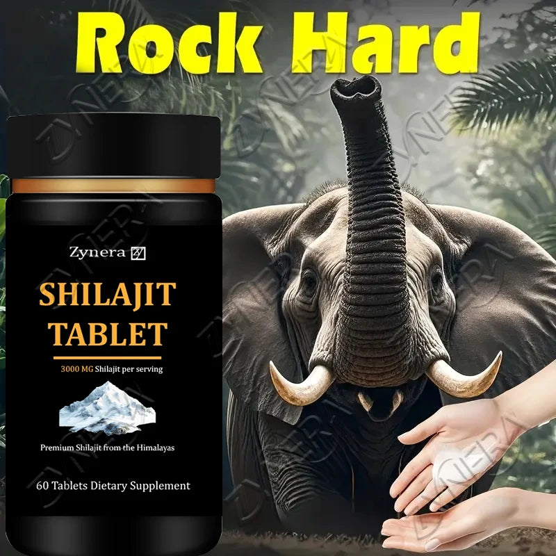 Shilajit Ashwagandha Black Maca Fast Shipping Ginseng Organic Epimedium for Men Capsule for Health and Well-Being