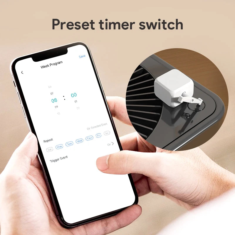 Tuya Automation Switch Finger Robot Joystick Switch Bluetooth and APP Connection Remote Control Smart Home Assistant