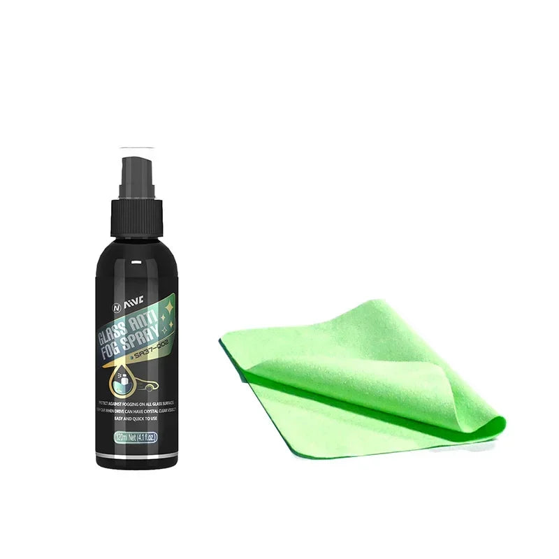 Glass Anti Fog Spray Anti-Fog Windshield Car Glass Defogger Glass Cleaner Long-Lasting Cleaning Liquid For Vehicle Driving Auto