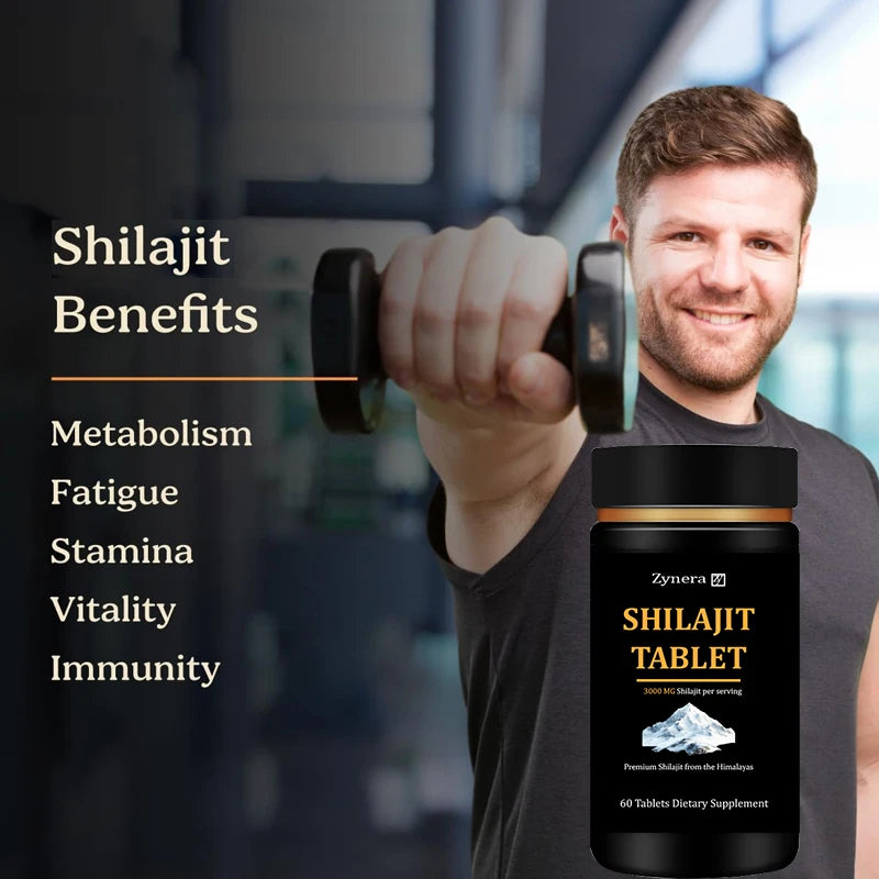 Shilajit Ashwagandha Black Maca Fast Shipping Ginseng Organic Epimedium for Men Capsule for Health and Well-Being