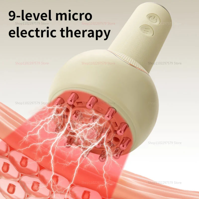 Home Heated Meridian Brush Multifunctional Intelligent Electric Gua Sha Health Instrument Traditional Chinese Medicine