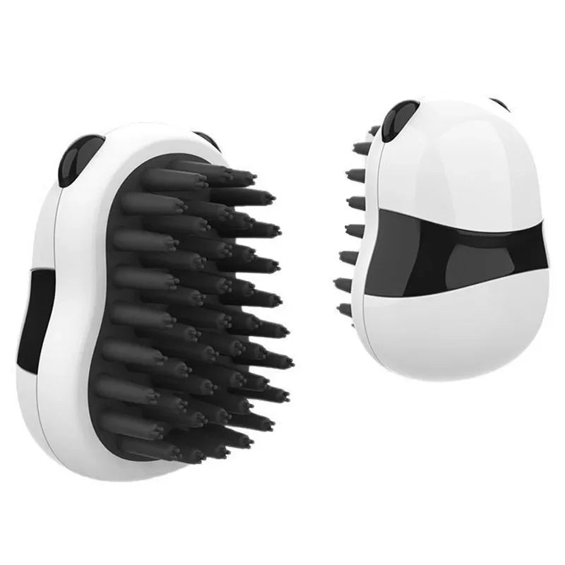 Dog Bathing Brush Pet Massage Brush Shampoo Dispenser Soft Comb Hair Remover Pet Supplies Dog Grooming Wash Cleaning Equipment