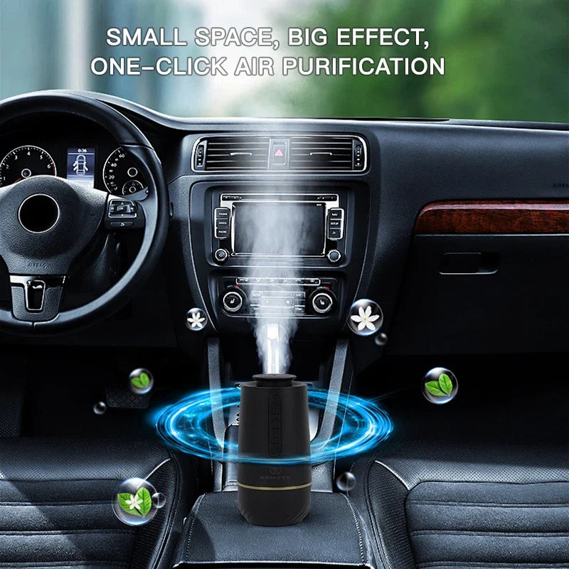 Namste 2025 Car Aroma Diffuser Smart Fragrant Diffuser Starry Light Smell Distributor Interior Perfume Scent Home Air Freshener