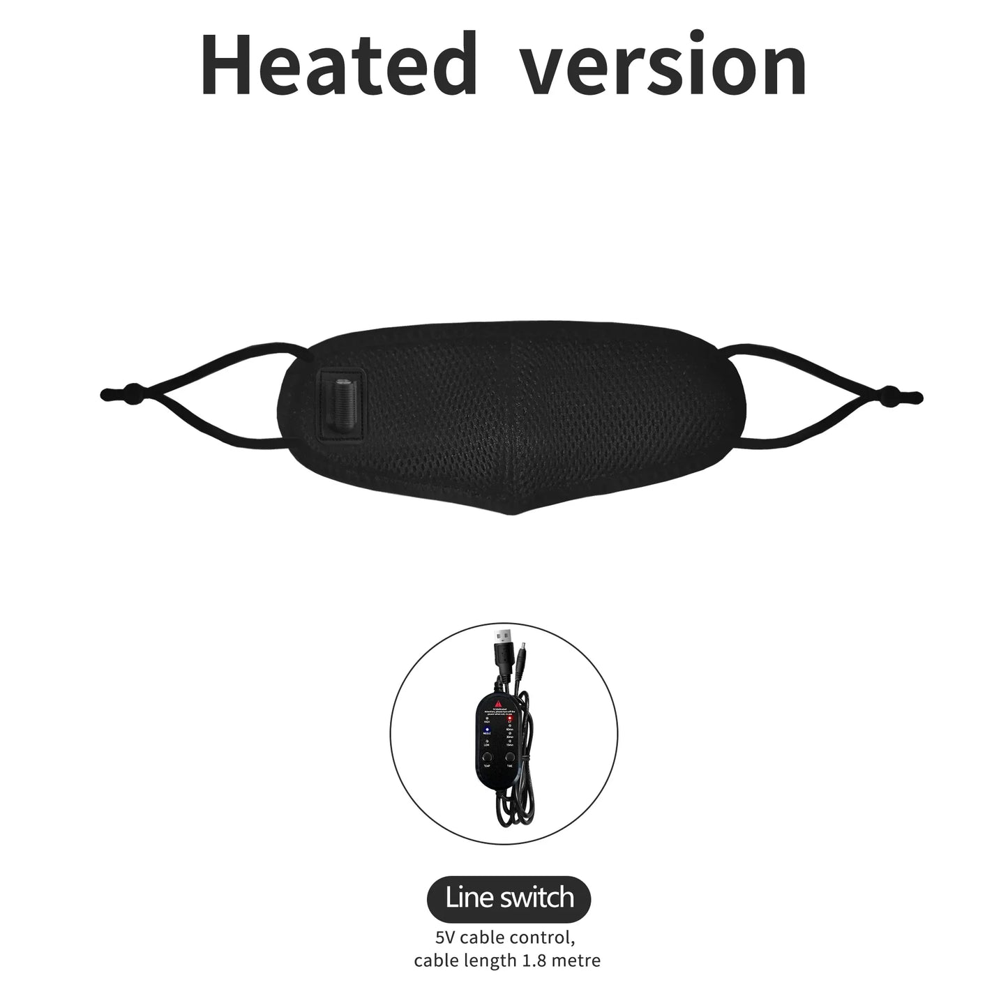Heat Nose Mask Heated Sinus Relief Heated Nose Face Mask for Sinus and Nasal Beauty Health Brain Stimulator