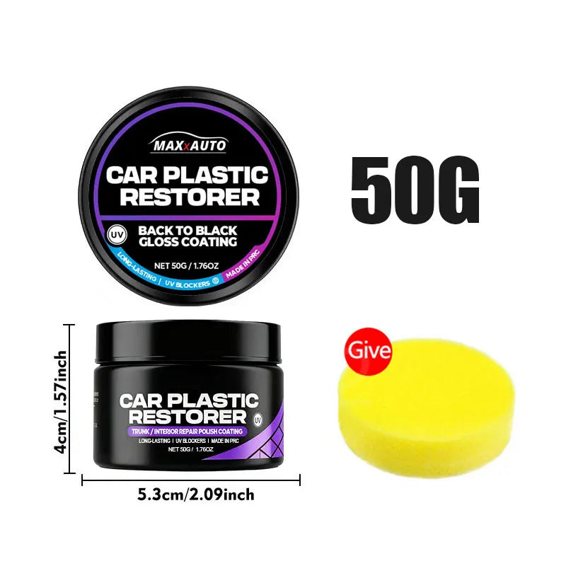 Auto Universal Leather and Plastic Repair Polishing Wax Car interior reconditioning cream for leather/plastic/rubber care