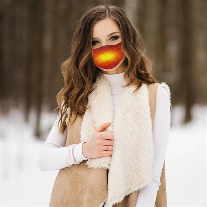 Heat Nose Mask Heated Sinus Relief Heated Nose Face Mask for Sinus and Nasal Beauty Health Brain Stimulator