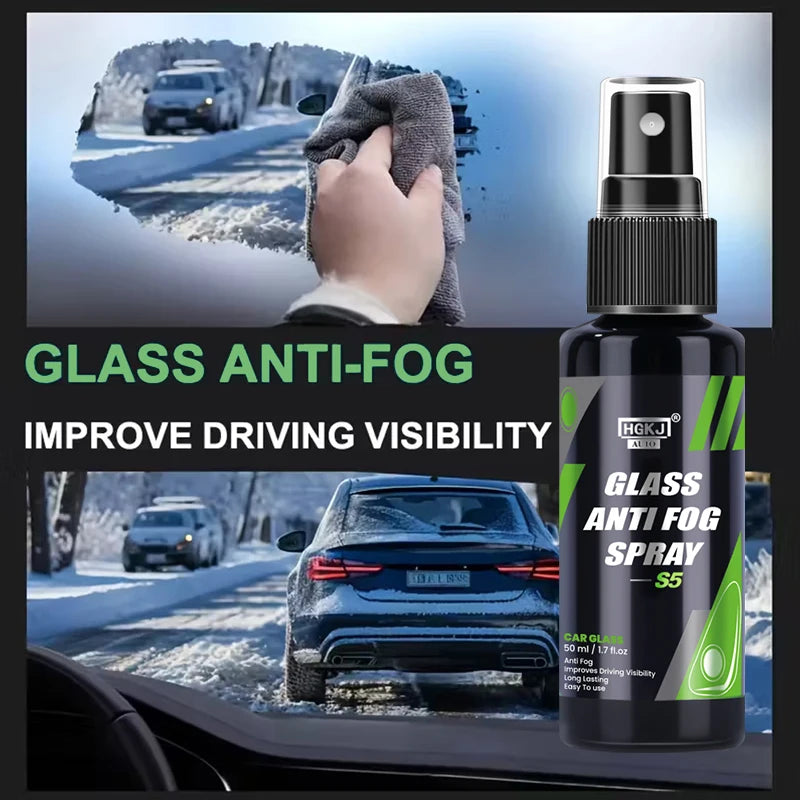 Car Window Anti Fog Spray Liquid Paint Care  Polishe Rainproof Anti-Fog Agent Water Car Care Windshield Glass Auto Accessory S5