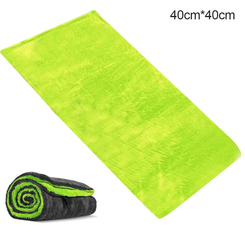 Professional 1400GSM Microfiber Drying Towel for Car Detailing. Extra Large, Ultra Thick, & Extremely Absorbent for SUV, Truck