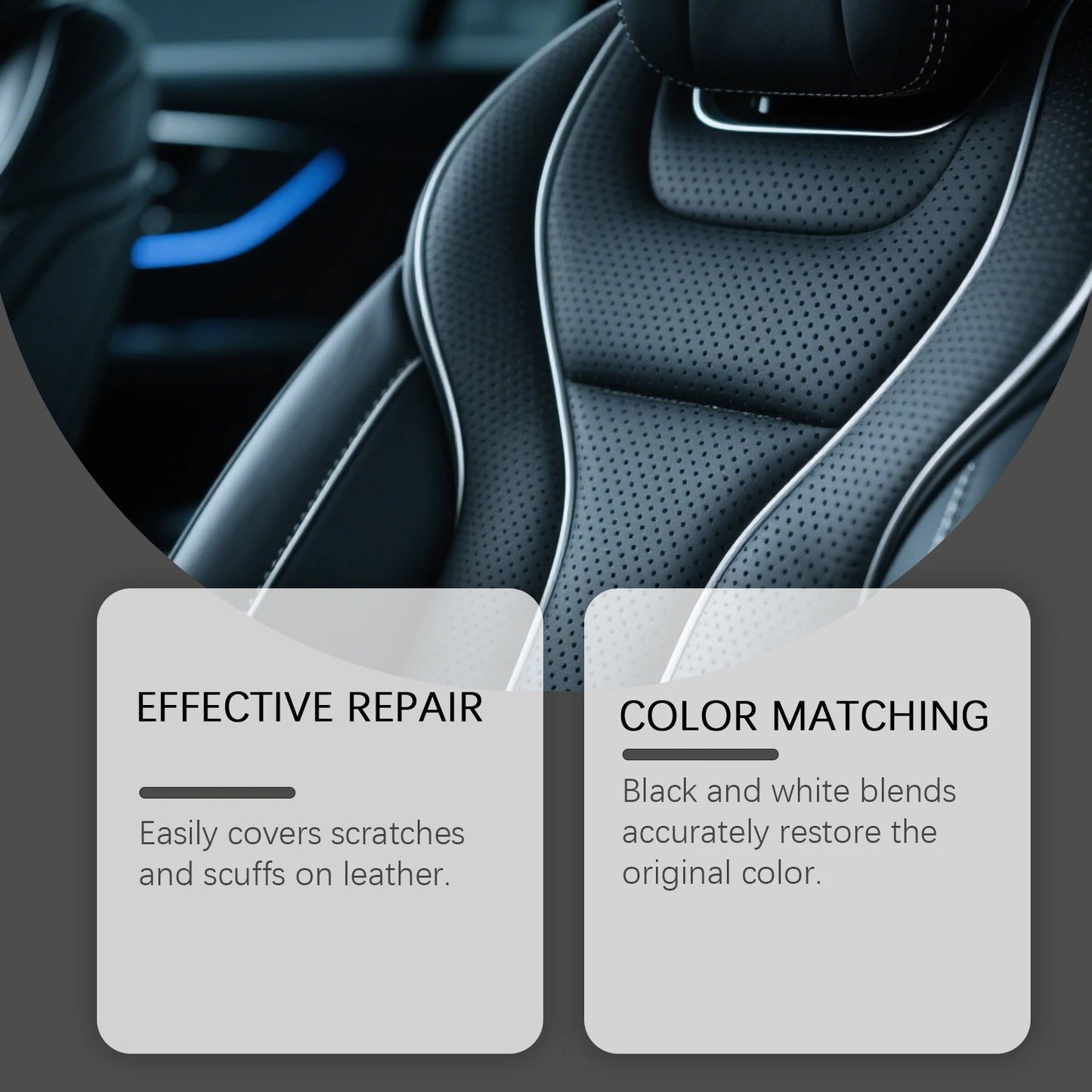 Car Leather Repair Paste Filler Car Seat Leather Complementary Refurbishing Paste Sofa Coats Scratch Cracks Restoration