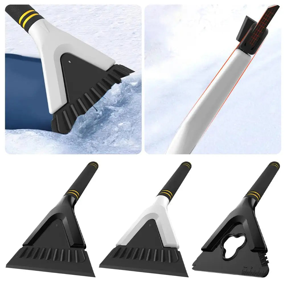 Car Windshield Snow Scraper Ergonomic Handle Non Slip Small Ice Scraper Multifunctional Winter Defrost Shovel Snow Clearing Tool