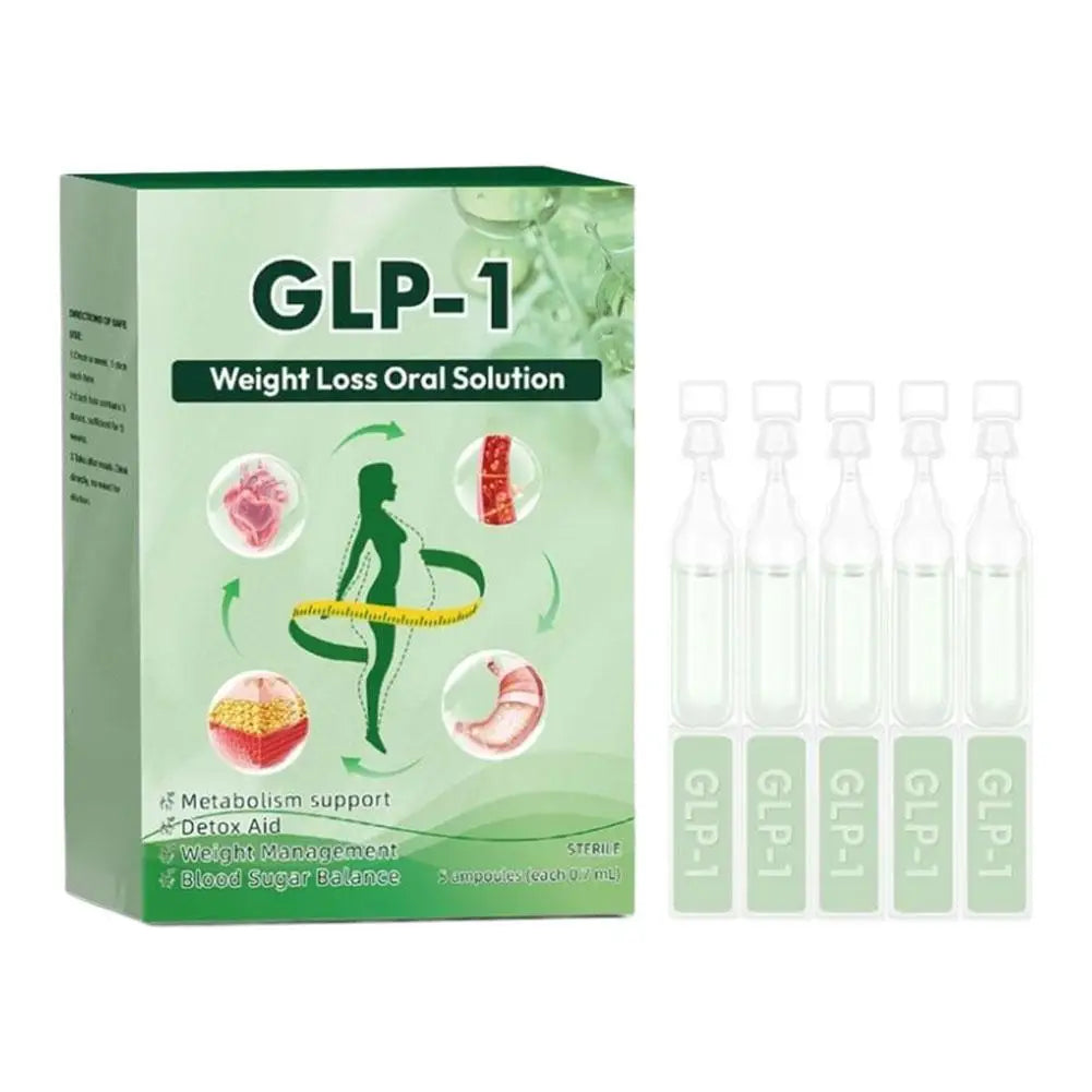 10/5/3Box GLP-1 Oral Solution Metabolism Booster Weight Management Detox Sterile Health Nutrition And Health Care Body Care