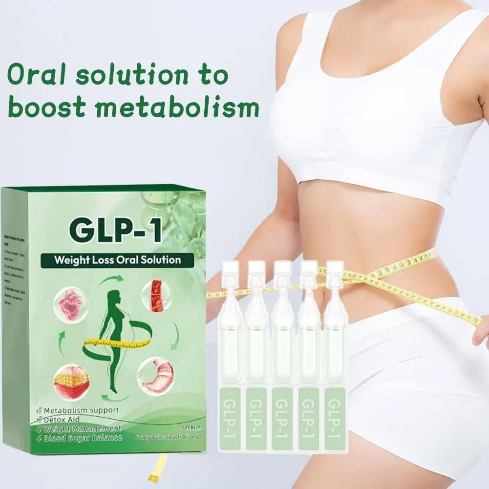 10/5/3Box GLP-1 Oral Solution Metabolism Booster Weight Management Detox Sterile Health Nutrition And Health Care Body Care