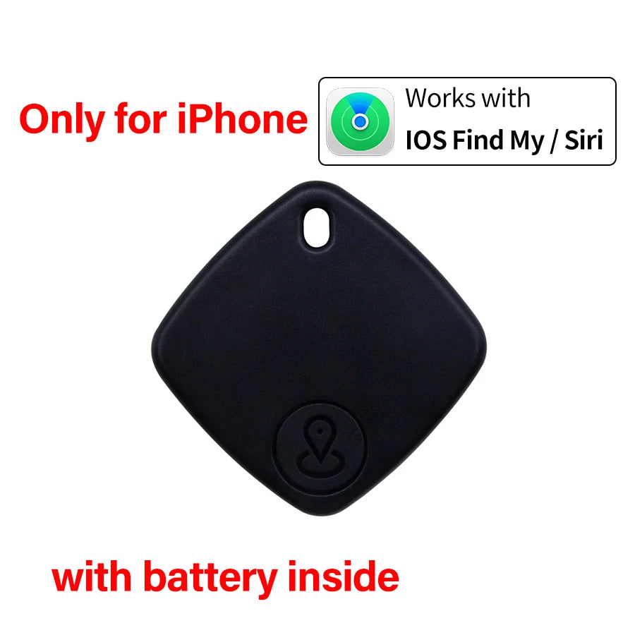 IOS Android GPS Tracker Mini Smart Tag Dual System Global Bluetooth Locator Key Finder for iPhone Google Find My Wallet Pet Kids