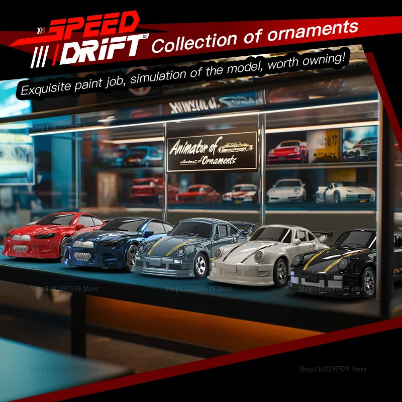 New KF20 1:64 RC Drift Car 4WD Control Racing Car Toys For Boys Desktop Competition Hobby Gifts Perfect For Kids And Beginners