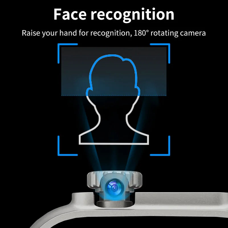 DW100 Pro Updated DW100 Pro Plus + Smartwatch With Touch ID 2.29inch Large Screen Rotary Camera NFC GPS Position WIFI Connect