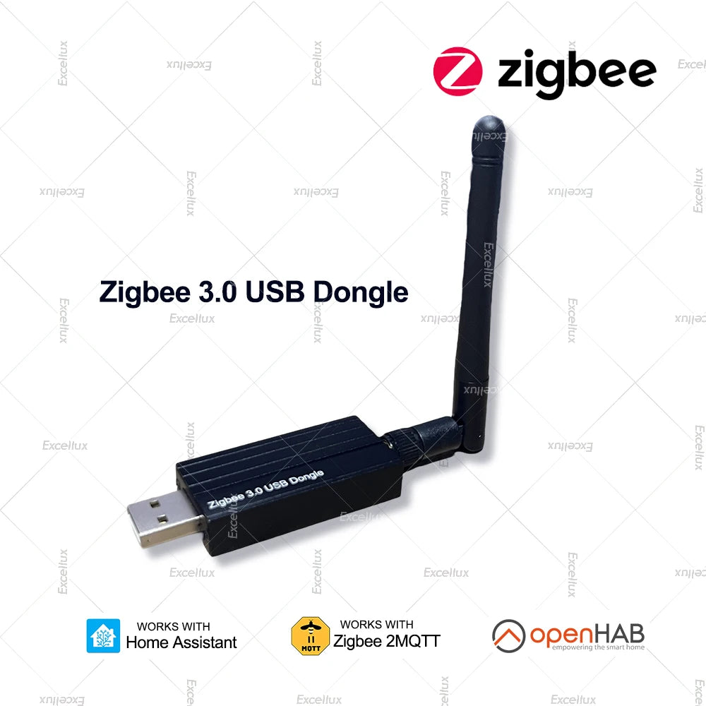 Zigbee 3.0 USB Dongle Plus Universal Zigbee Wireless Gateway Hub Works Support Home Assistant Zigbee2MQTT Raspbian Ubuntu MacOs