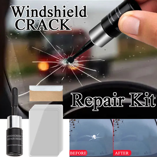 Car window crack repair kit, scratch removal, car, truck, motorcycles, broken repair, windshield, crack recovery kit