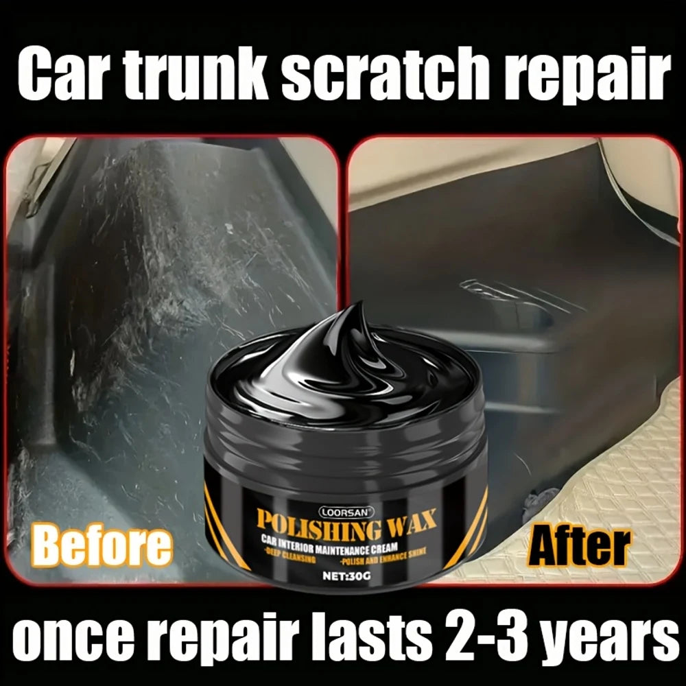LOORSAN 30g All-in-One Car Scratch Remover - Heavy-Duty Scratch Repair Paste for Automotive, Plastic, -like Glossy Finish, Tyre