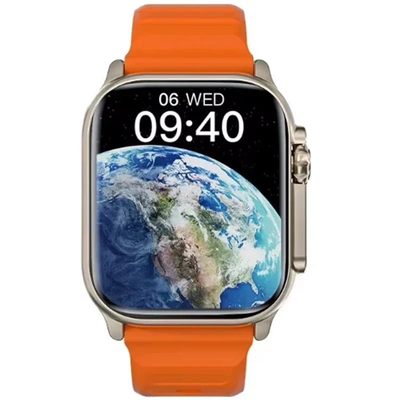 New T800 Ultra 2  Men Women Wireless Charging Bluetooth Heart Rate Blood Pressure Smart Watch For Apple Android