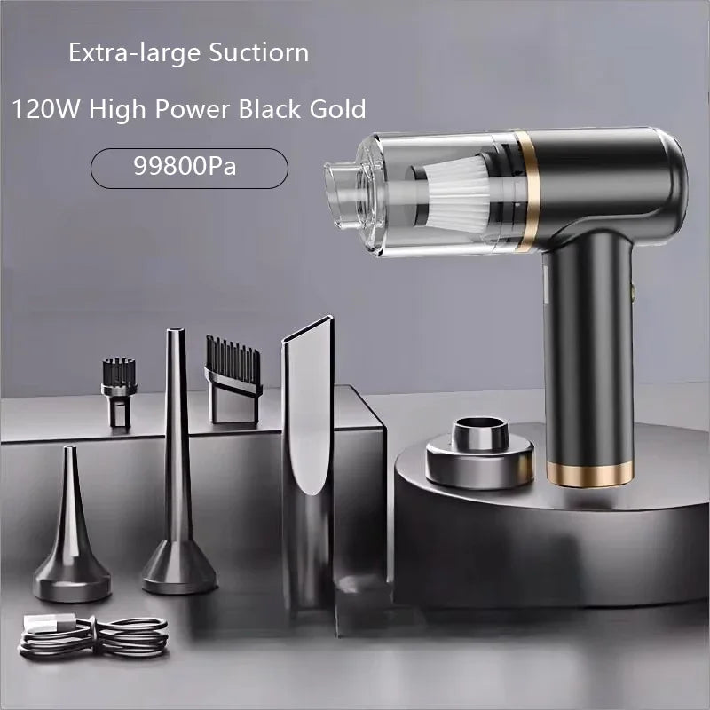 Powerful Car Vacuum Cleaner Wireless Blowing Suction High Power Multifunction Portable Vacuum Cleaner for car Home Appliance