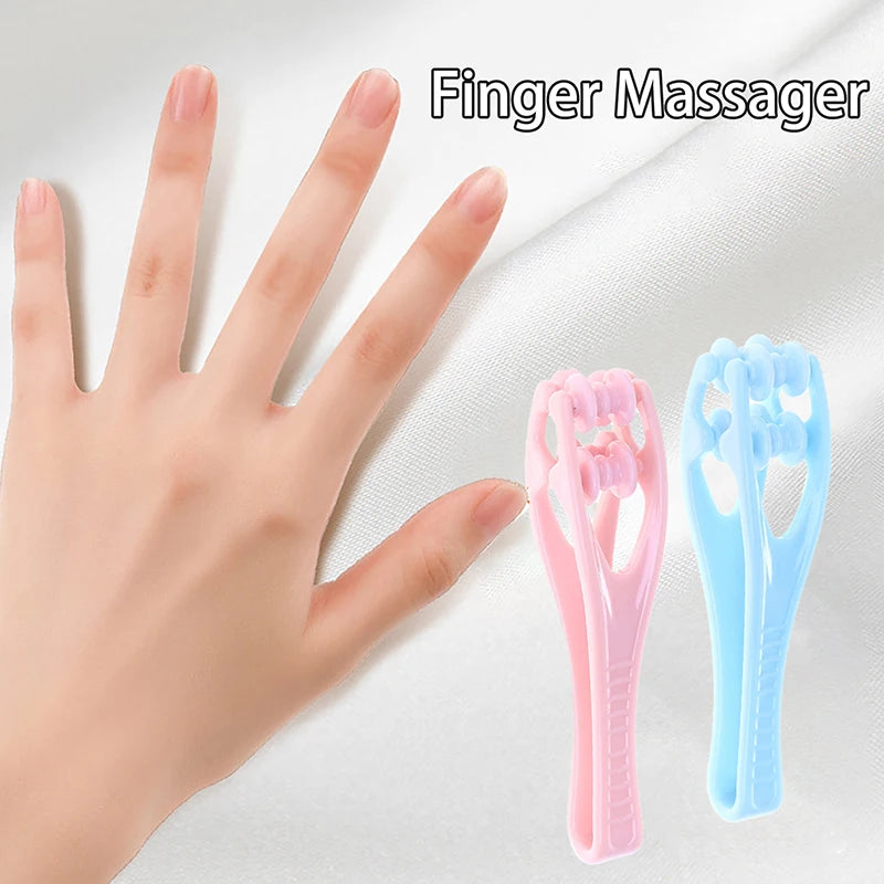 Dual-Row Roller Design Finger Massage Hand Acupuncture Points Finger Joint Massager Rollers Relieve Fatigue Health Care Massage