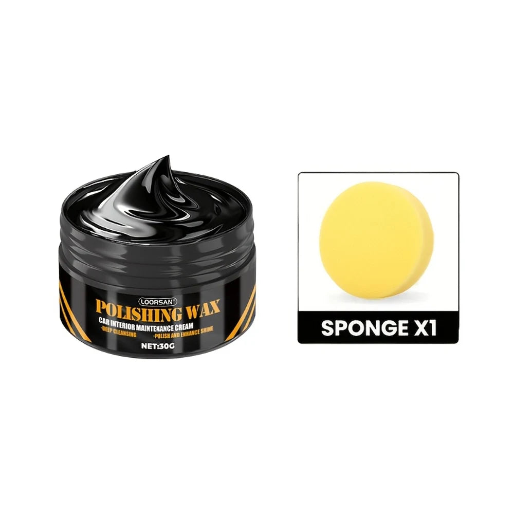 LOORSAN 30g All-in-One Car Scratch Remover - Heavy-Duty Scratch Repair Paste for Automotive, Plastic, -like Glossy Finish, Tyre
