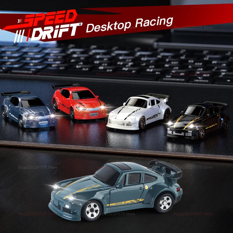 New KF20 1:64 RC Drift Car 4WD Control Racing Car Toys For Boys Desktop Competition Hobby Gifts Perfect For Kids And Beginners