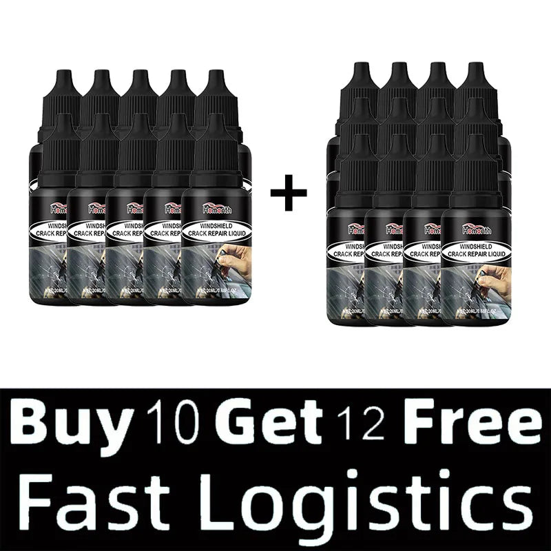 Car Glass Scratch Repair Fluid Agent Set Windscreen Window Glass Nano Scratch Crack CrackResin Repair Agent Tools Auto Accessory