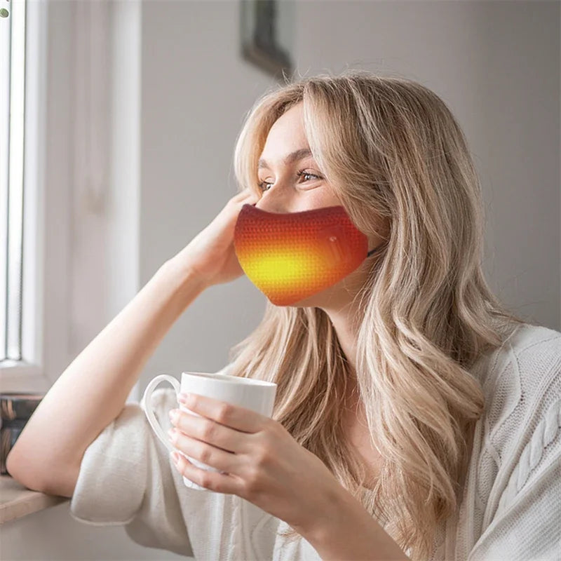 Heat Nose Mask Heated Sinus Relief Heated Nose Face Mask for Sinus and Nasal Beauty Health Brain Stimulator