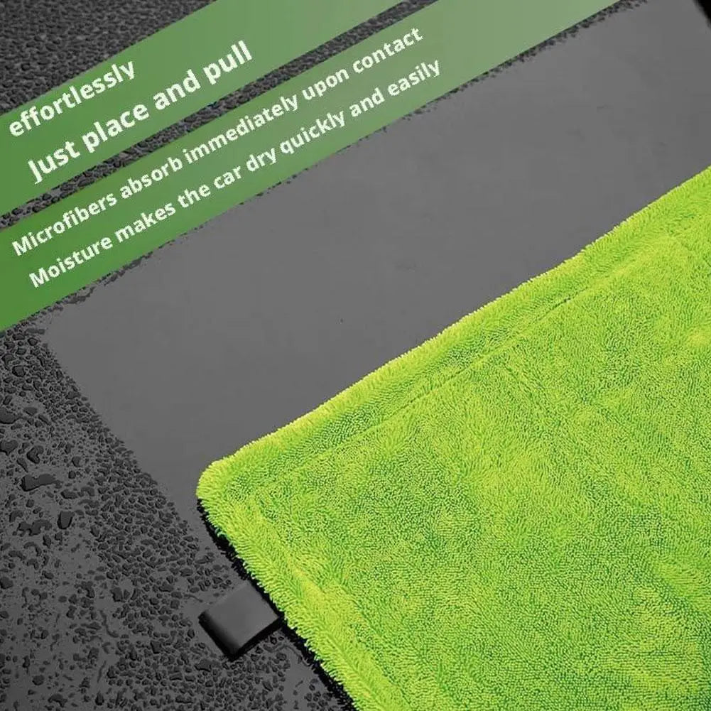 Professional 1400GSM Microfiber Drying Towel for Car Detailing. Extra Large, Ultra Thick, & Extremely Absorbent for SUV, Truck