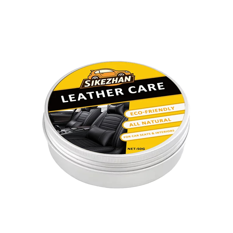 Auto Car Interior Cleaner Cream Natural Odorless Leather Conditioner Balm Universal for All Colors Protect Nourish Car Seats