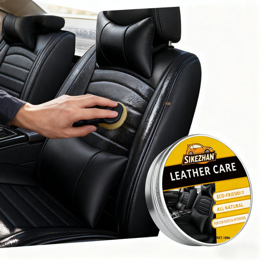 Auto Car Interior Cleaner Cream Natural Odorless Leather Conditioner Balm Universal for All Colors Protect Nourish Car Seats
